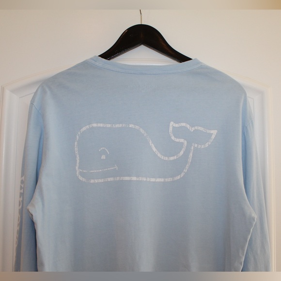 Vineyard Vines baby blue T-shirt (men’s M) - Picture 7 of 9